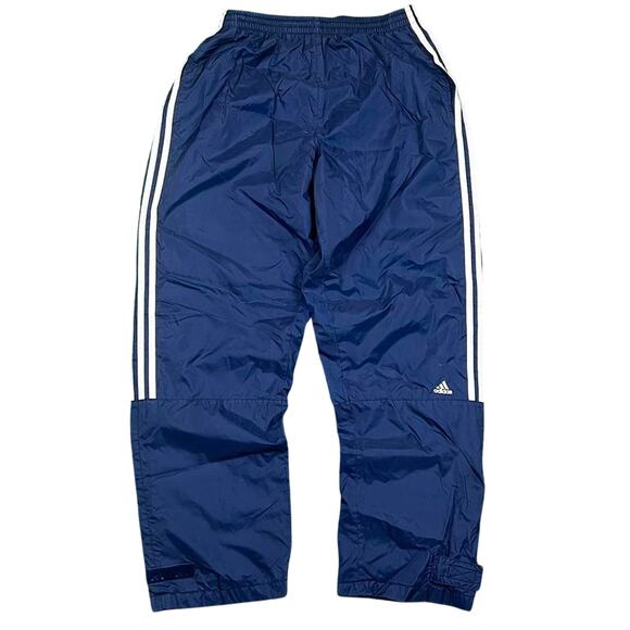 Vintage 90s Blue Adidas Track Sweatpants Mens XL - Picture 1 of 5